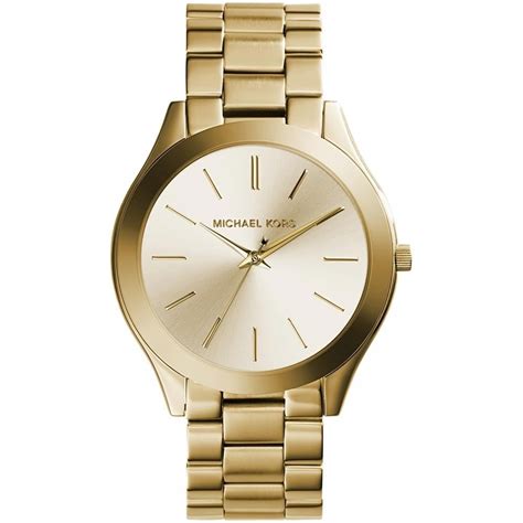 michael kors women's slim runway watch gold|michael kors watch 250300.